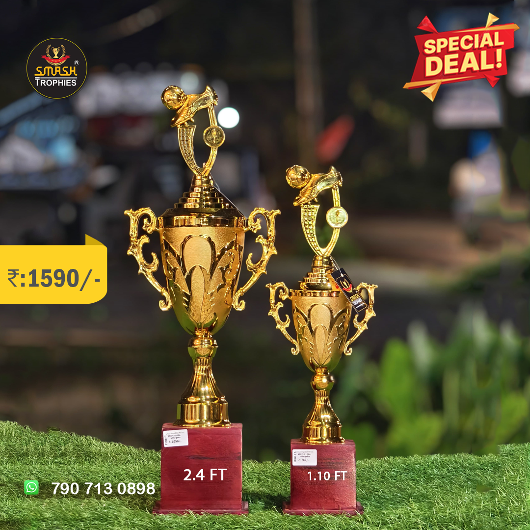 Plastic trophies FC08-1590