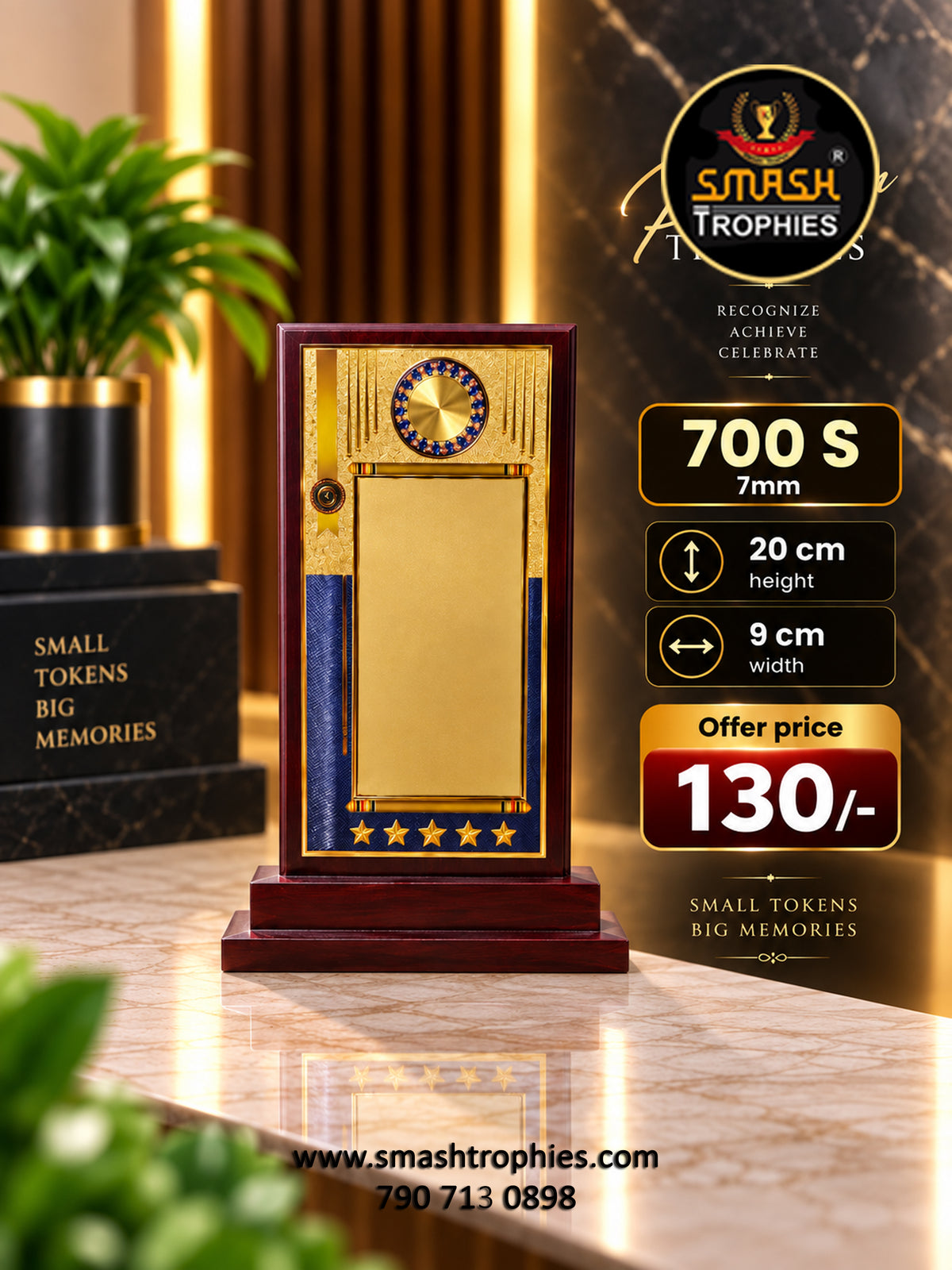 WOODEN MOMENTO 700 L 7MM -180