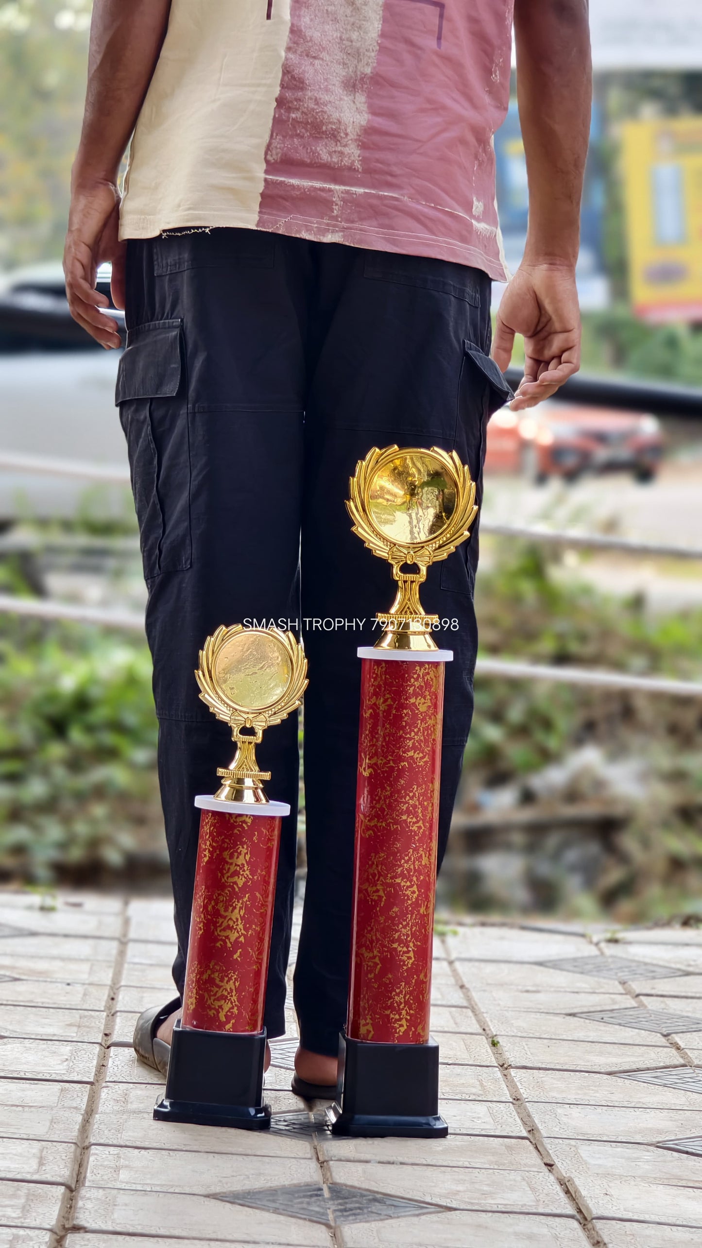 Very Low-price big trophy 602-480 RED