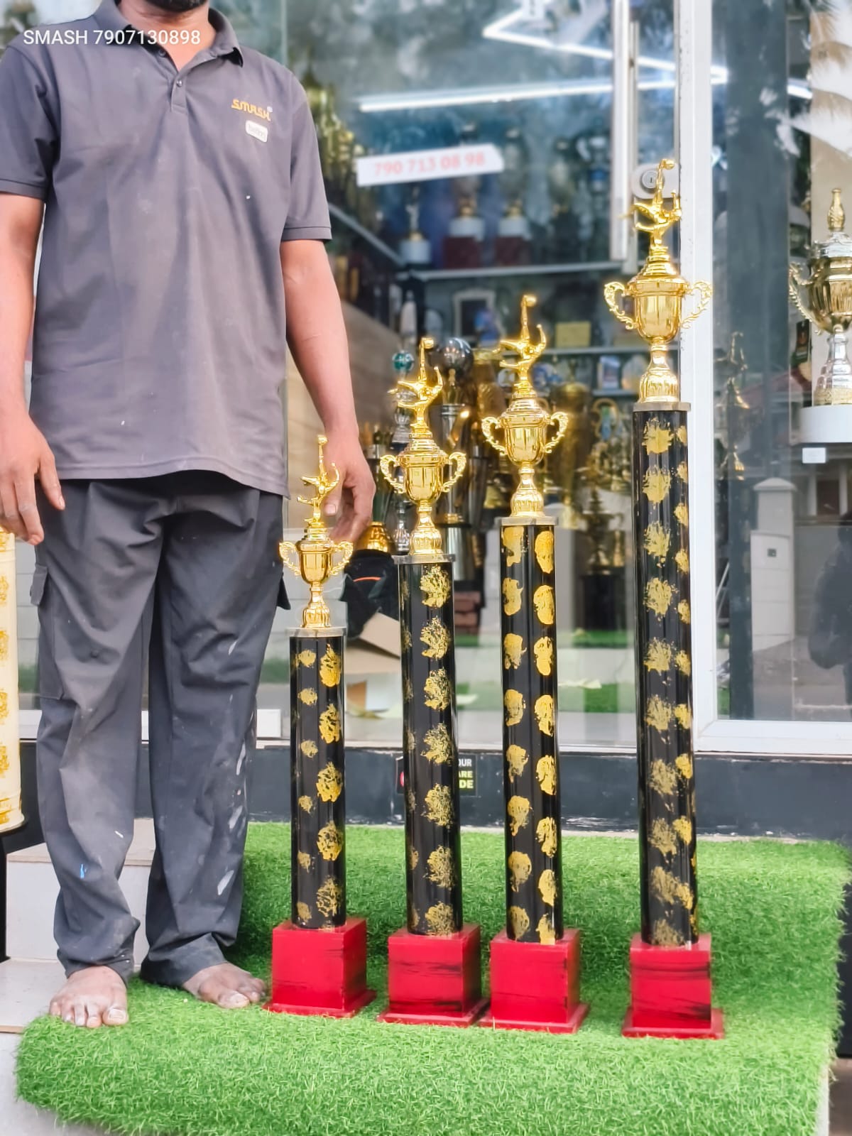 MEGA 4 TROPHY COMBO OFFER! 108-1900 BLACK