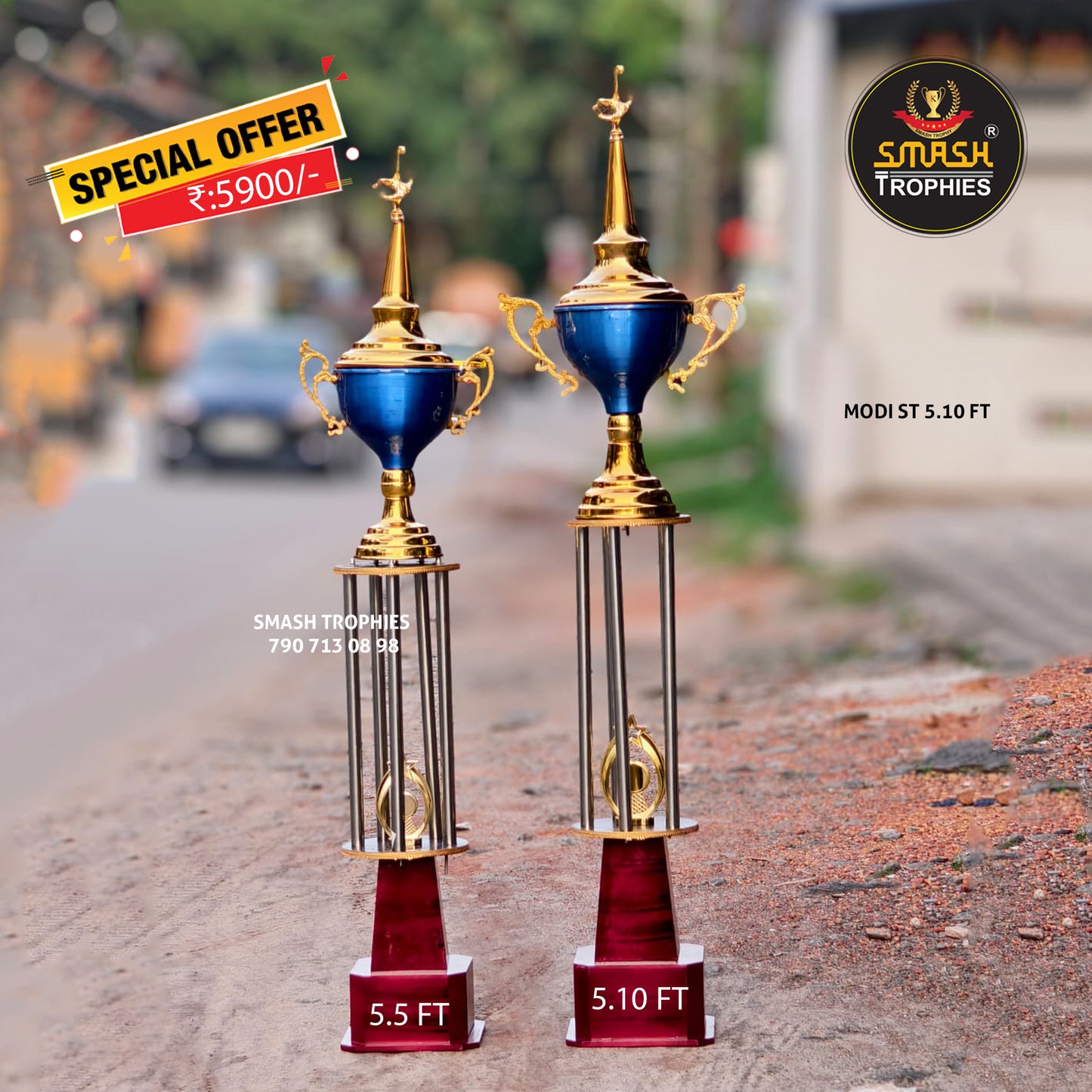 Metal trophies  MODI ST 5.10 FT