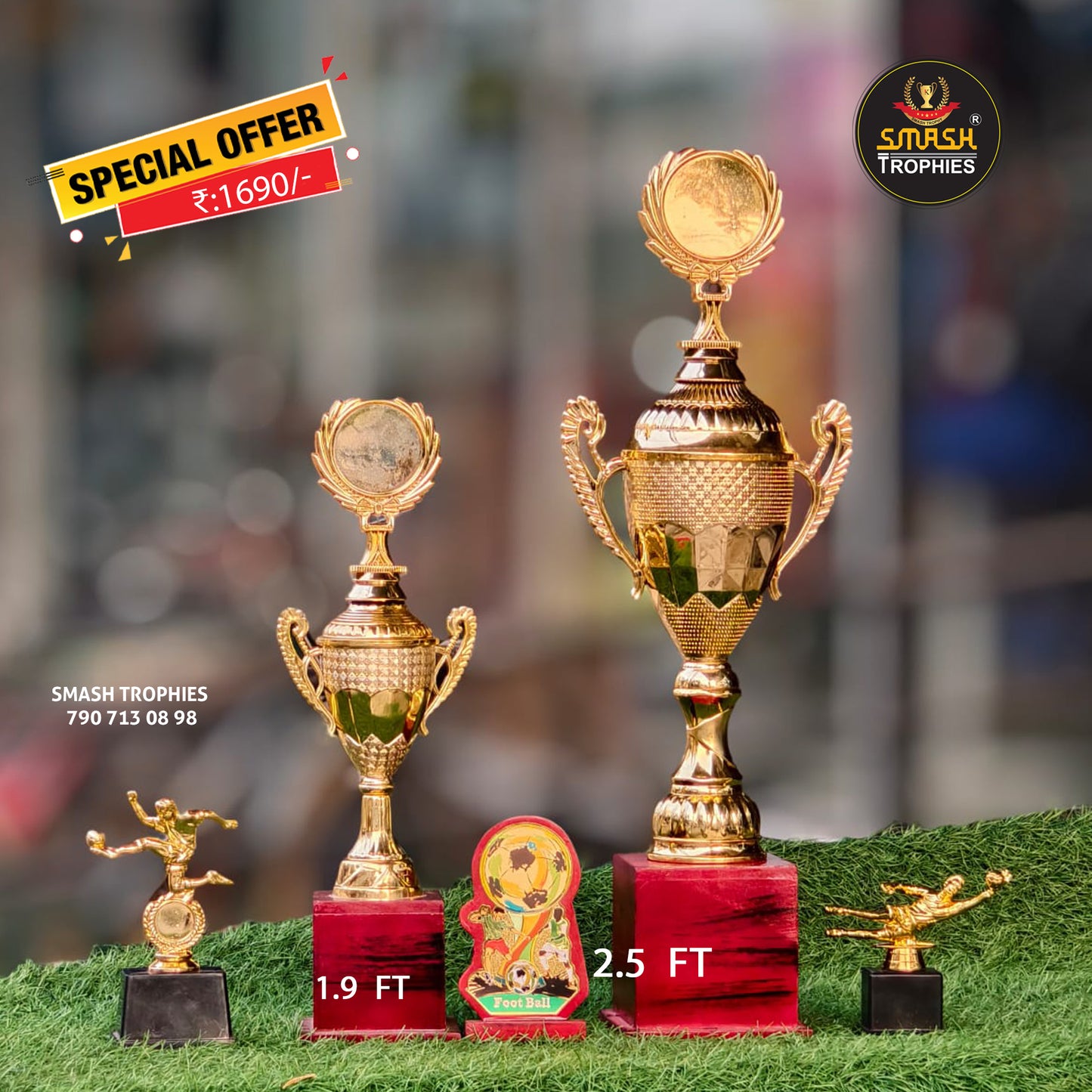 Plastic trophy MS750-602 COB FB