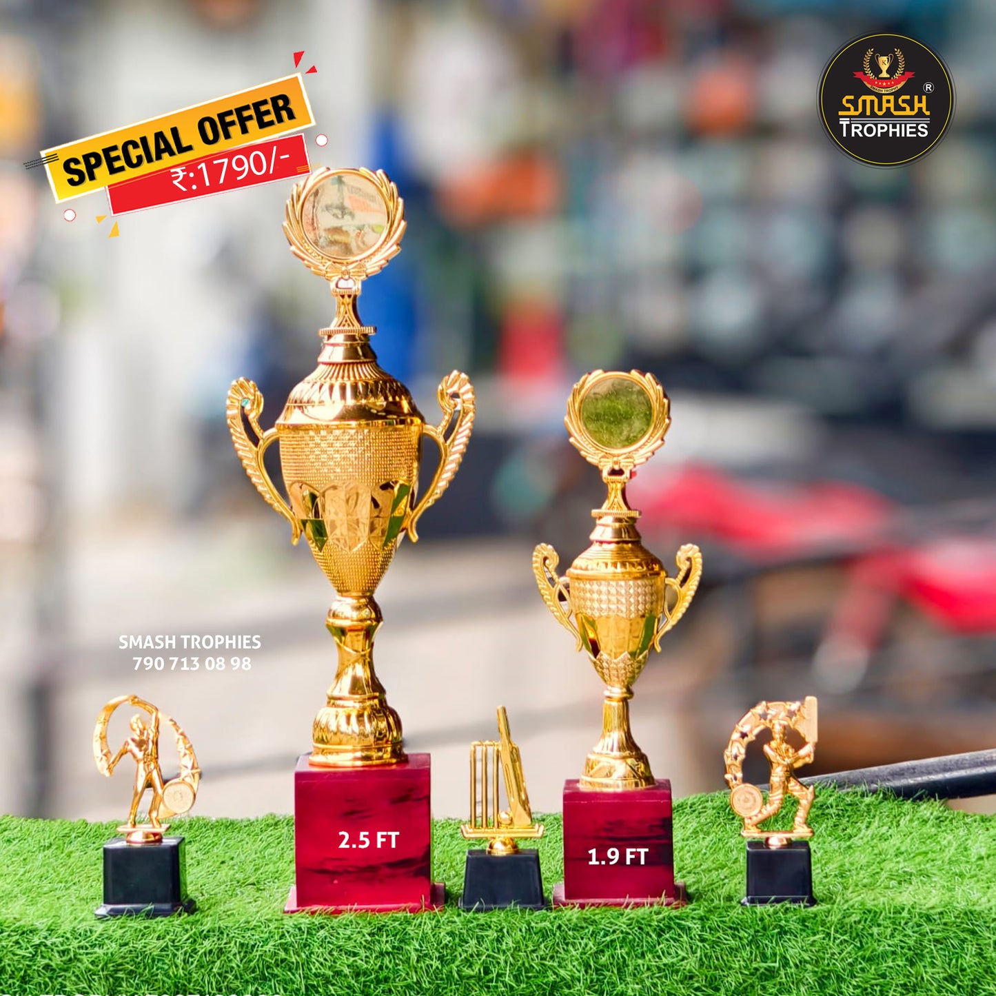 Plastic trophy MS750-602 CB CR