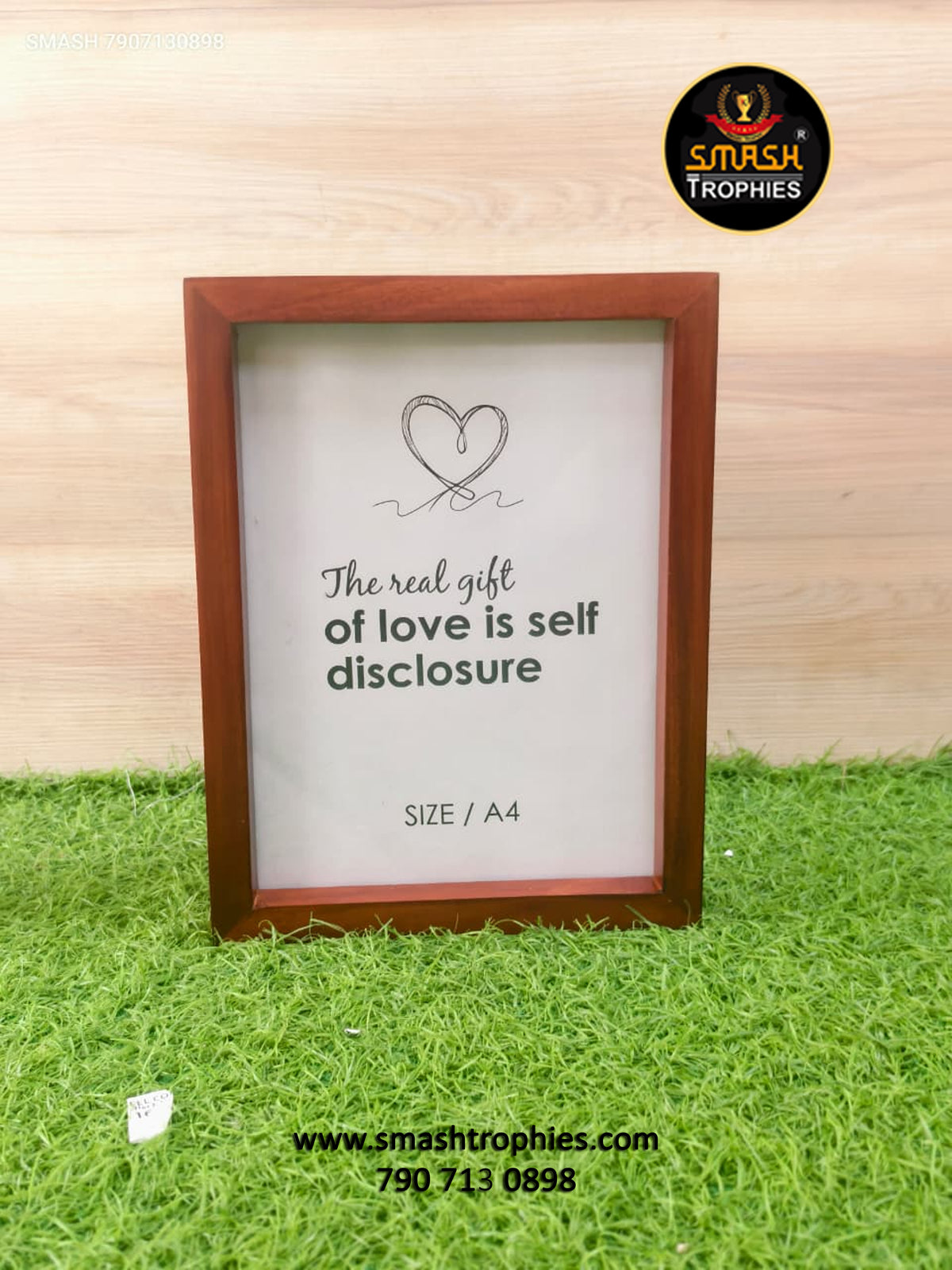 Wooden A4 frame - 400
