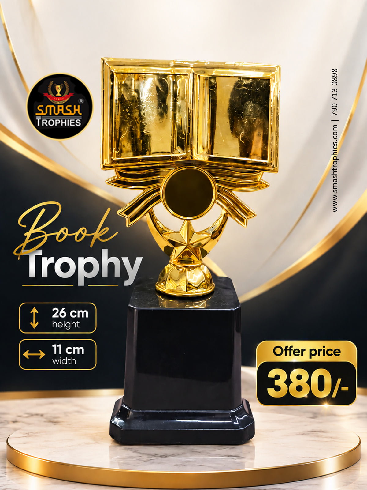 BOOK TROPHY -380