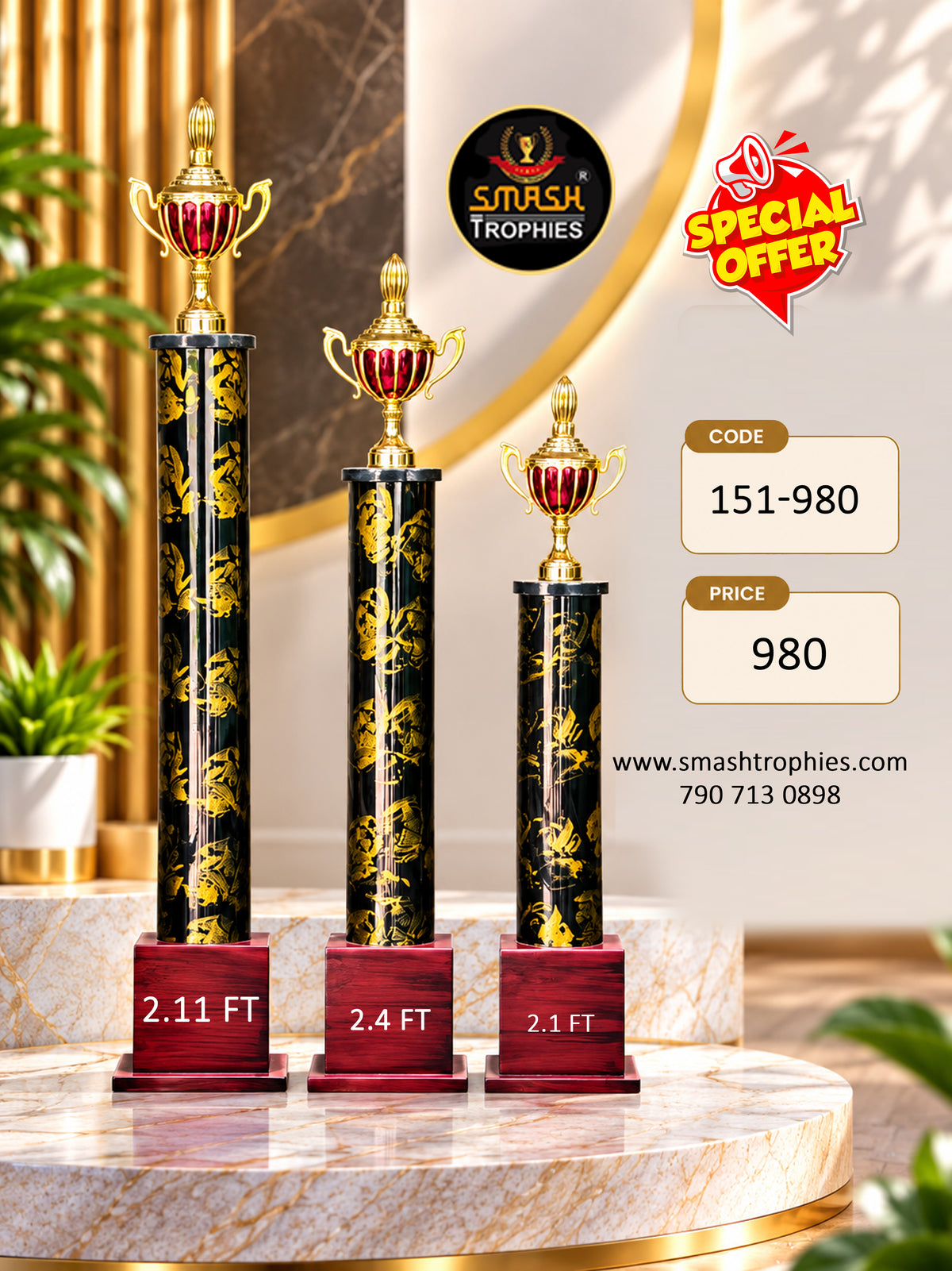 3 TROPHY 151 LMS -980