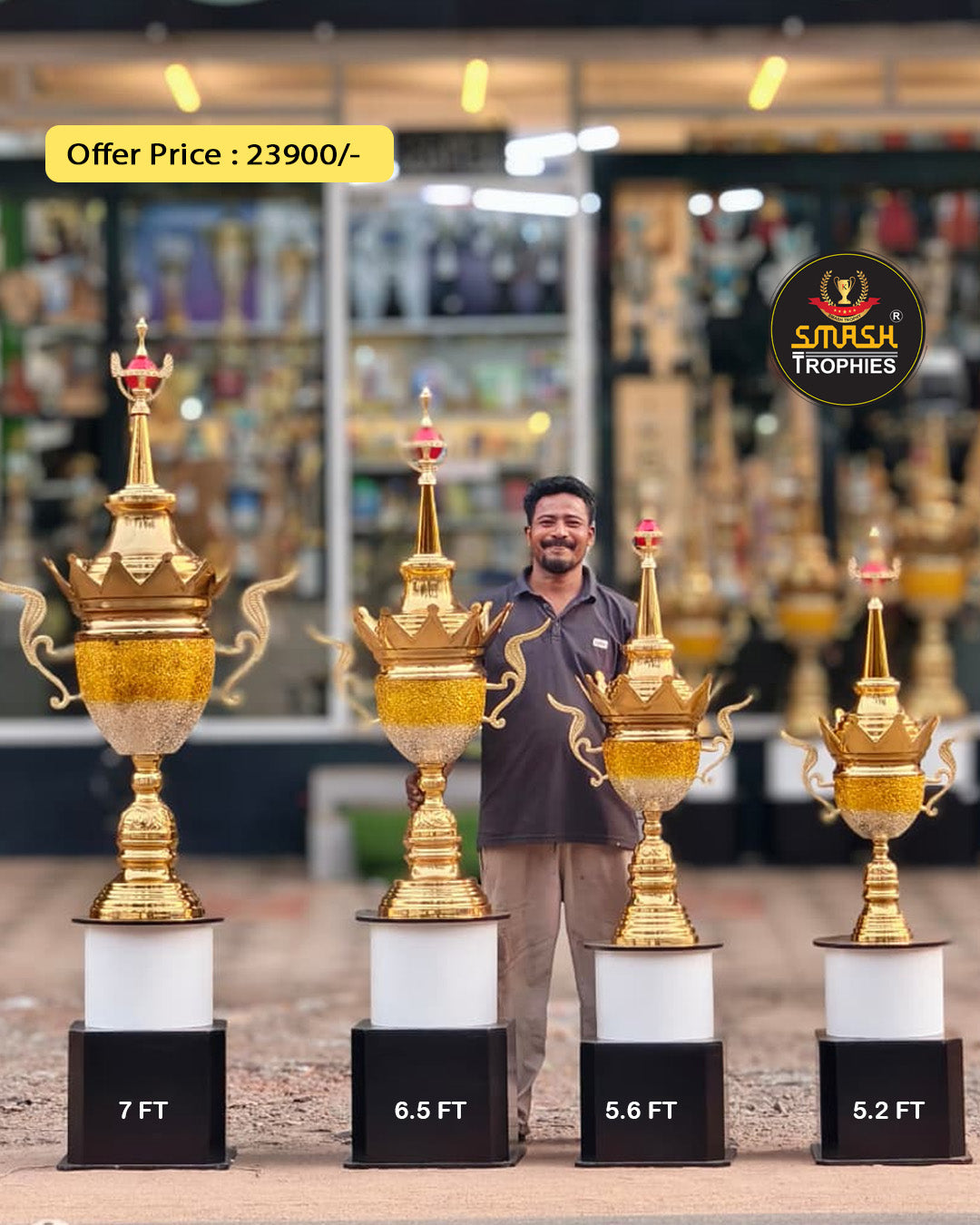 BIG TROPHY 4 SET – SPECIAL RATES FERR -