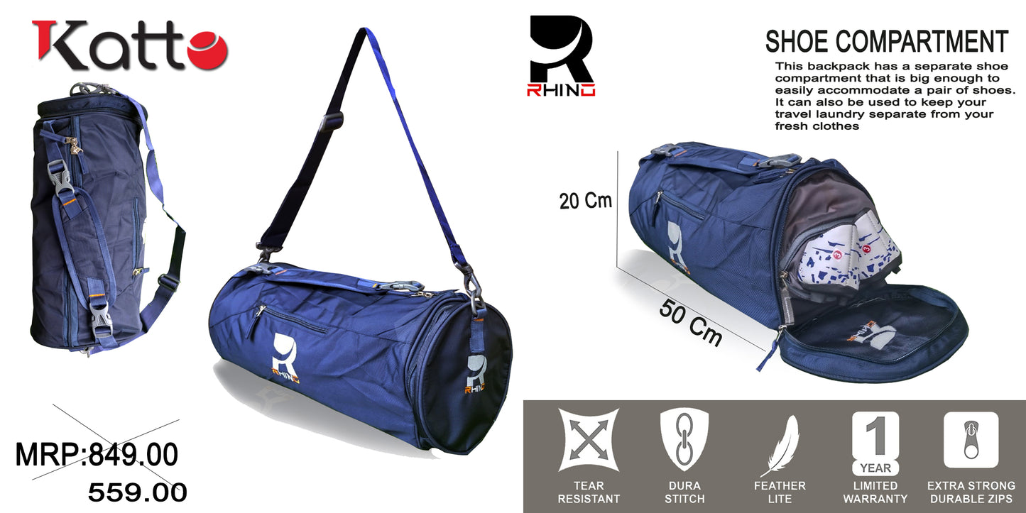 RHINO Duffel Bag BLU