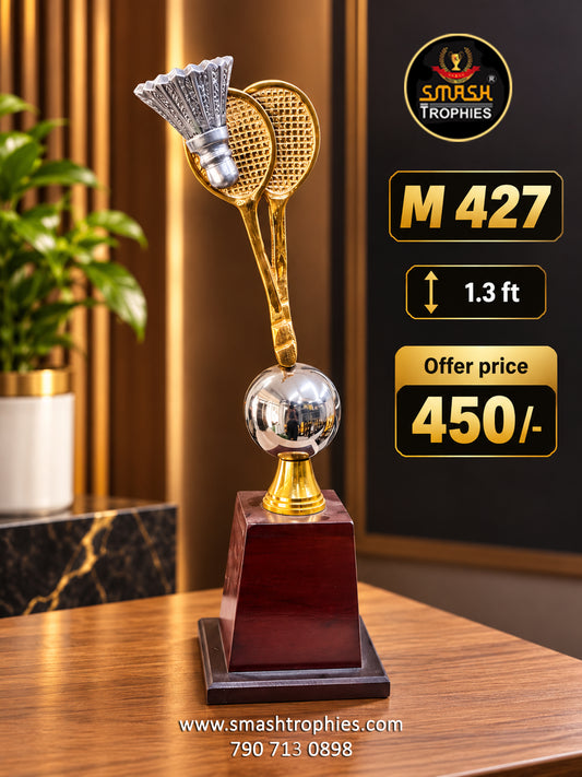 BADMINTON TROPHY M 427 - 450