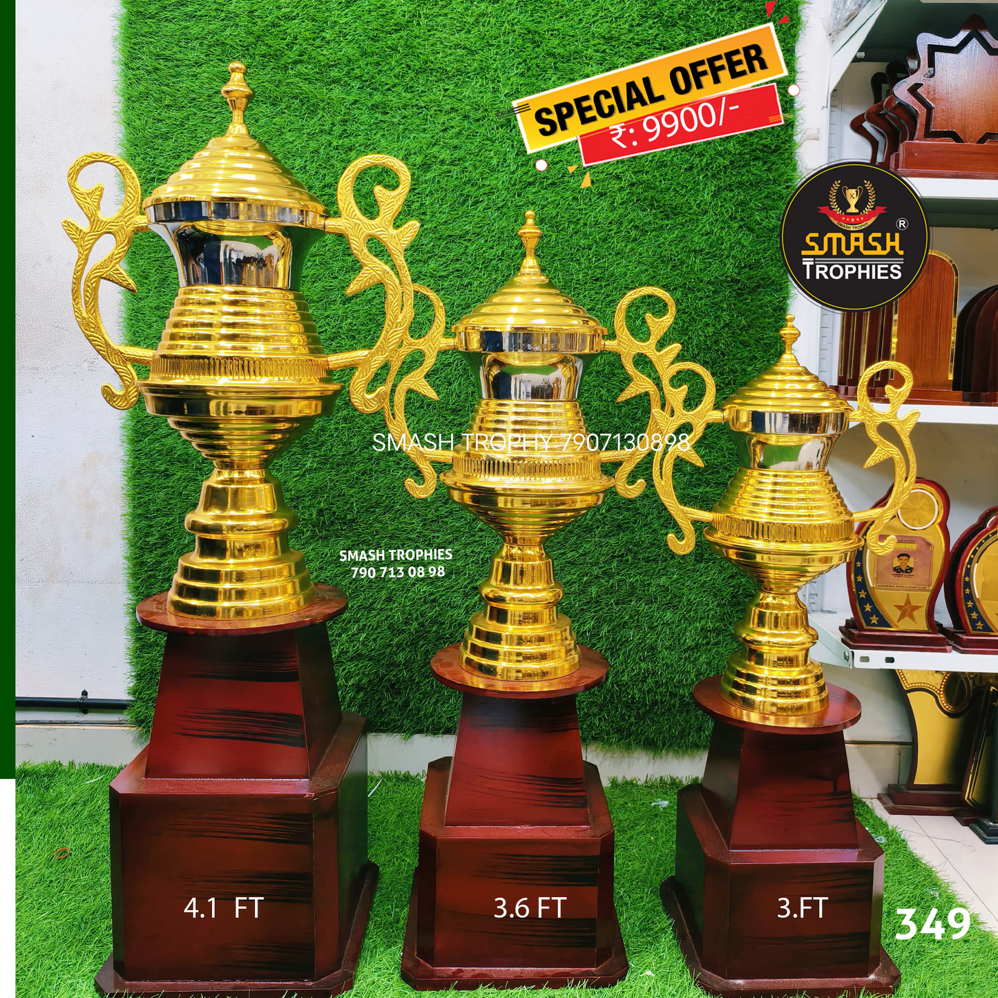 Metal  trophies 349 LMS 13500