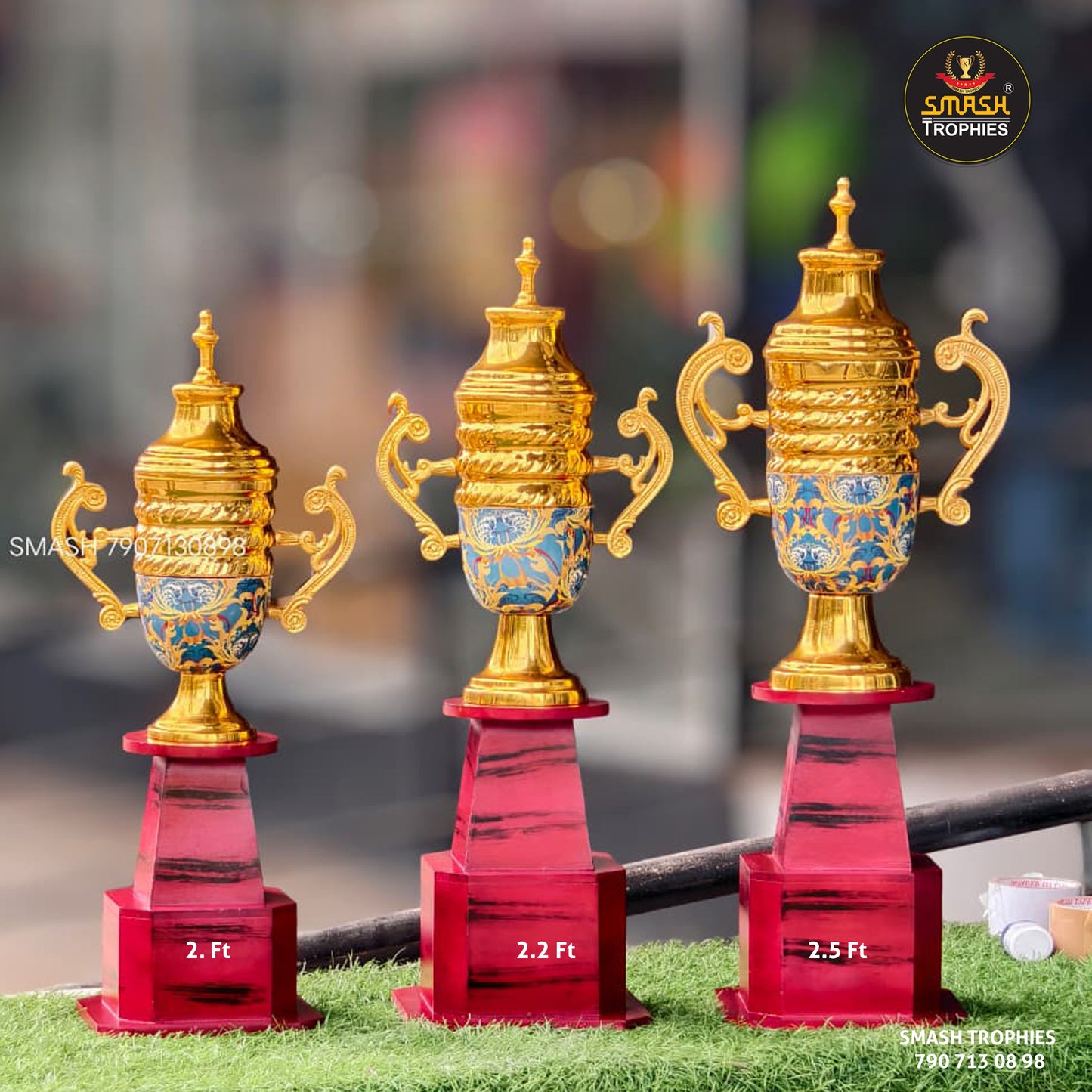 Metal trophies FIRE LMS GREN