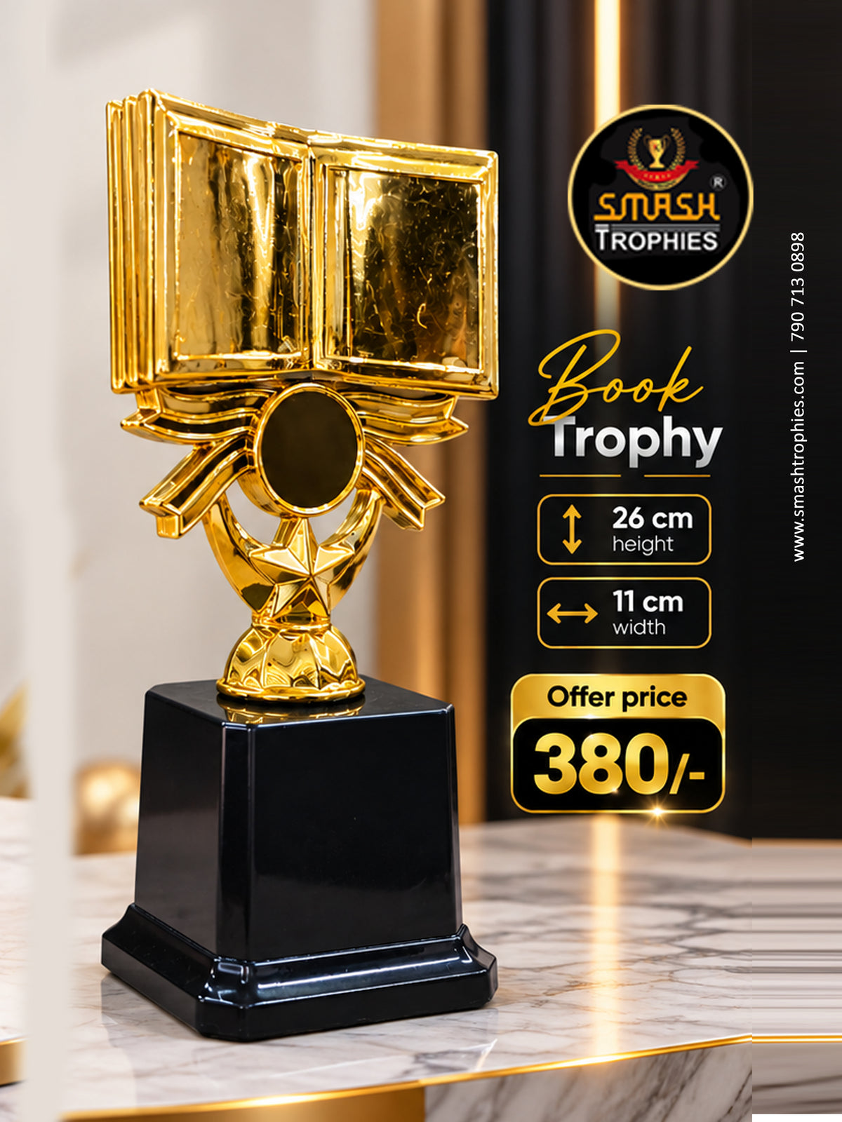 BOOK TROPHY -380