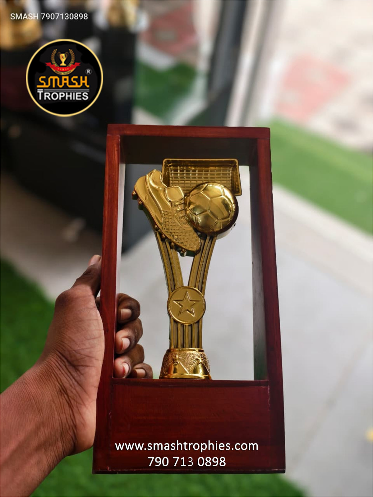 FOOTBALL TROPHY D10-630