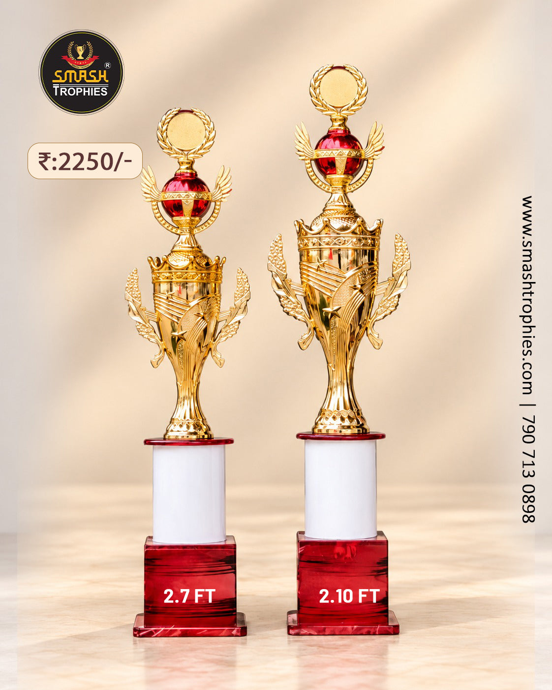 Plastic 2 Combo Trophy  412 MS-2250/-