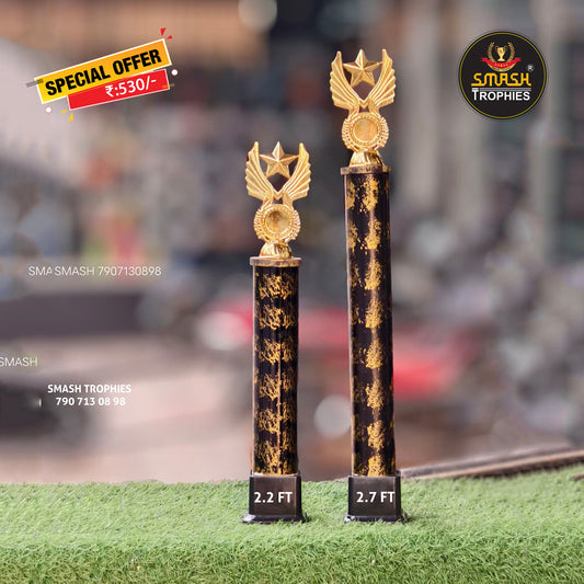 97-530 Plastic trophies Blak