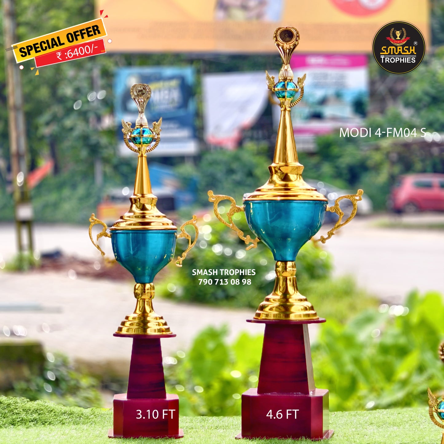 Metal trophies MODI 4-04 LS