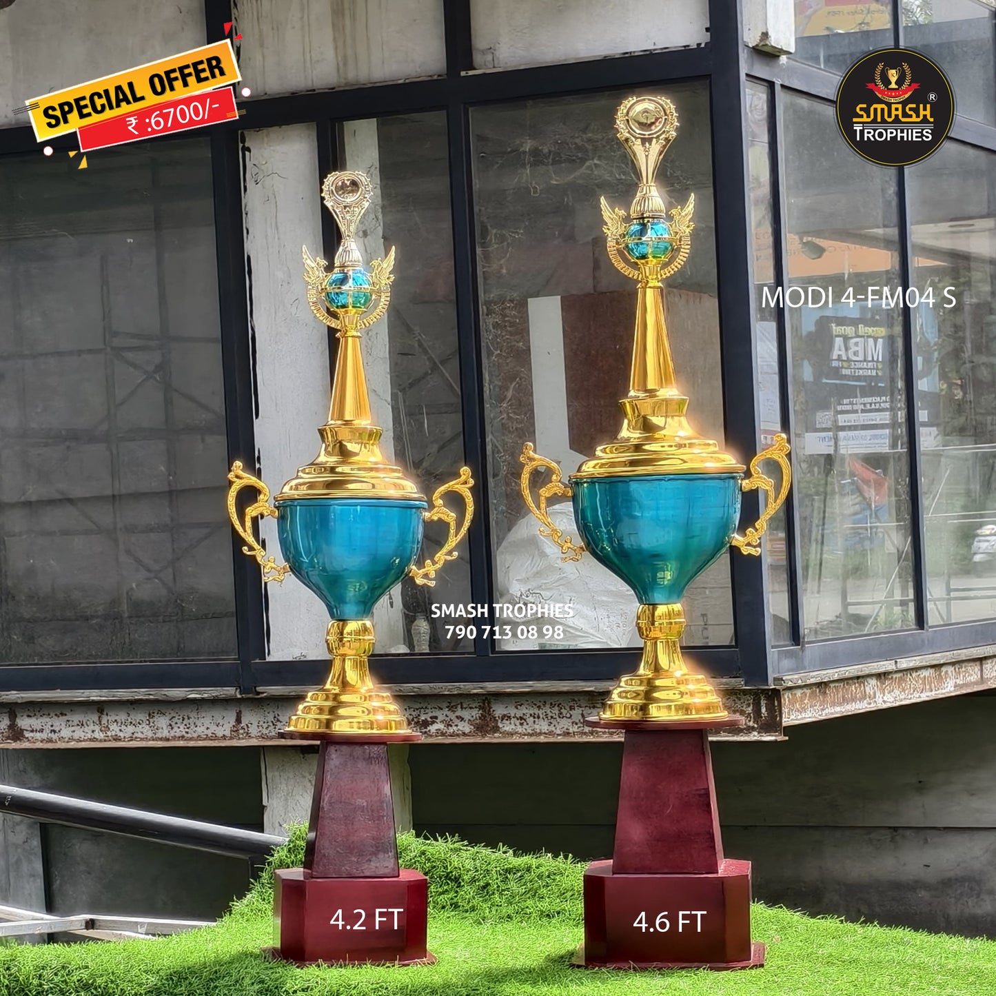 Metal trophies MODI 4-04 LM