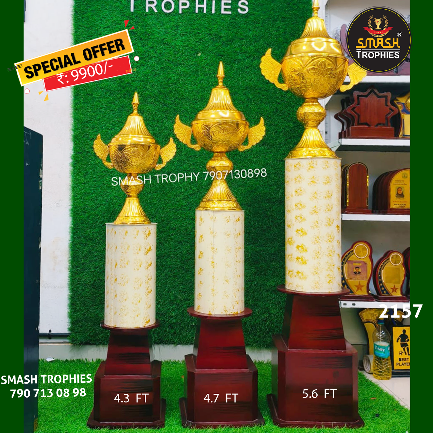 metal trophies MS 2157 LMS 9900