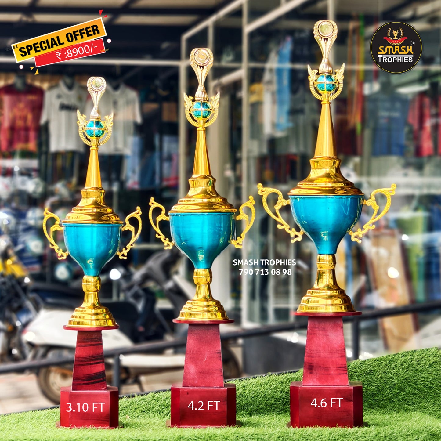 Metal trophies MODI 4-04 LMS