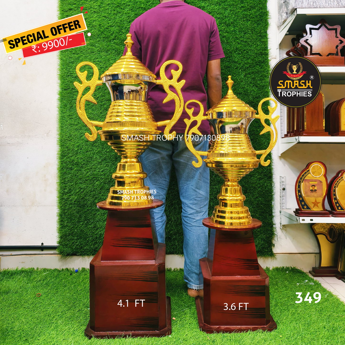 BIG Metal trophies 349 LM
