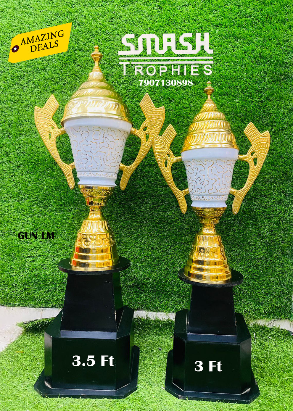 GUN 3.5 Ft , 3.Ft – SMASH TROPHIES