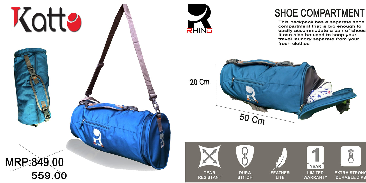 RHINO Duffel Bag NAVI BLU