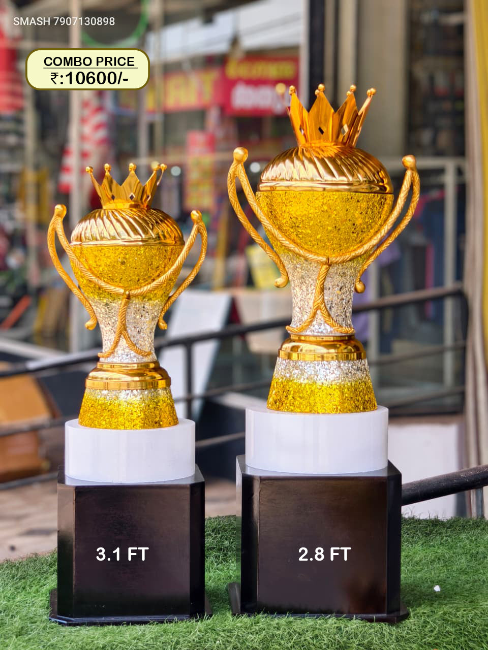 SILVER AND GOLD  TROPHY VEERC 19500