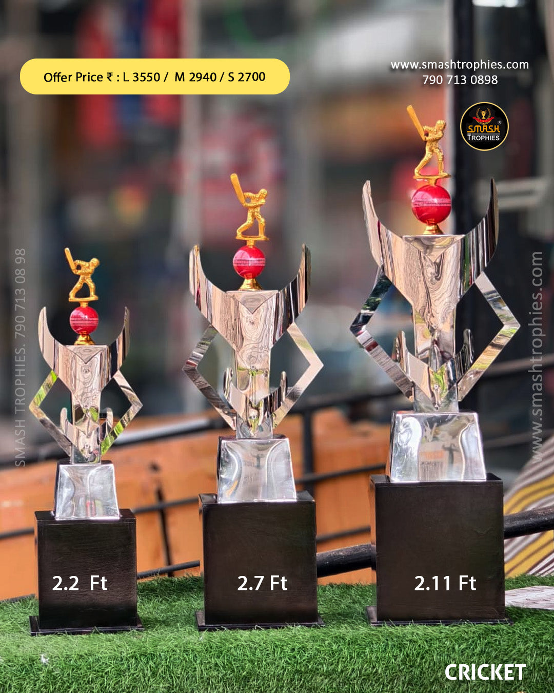 PREMIUM PODIUM TROPHY SET 8400