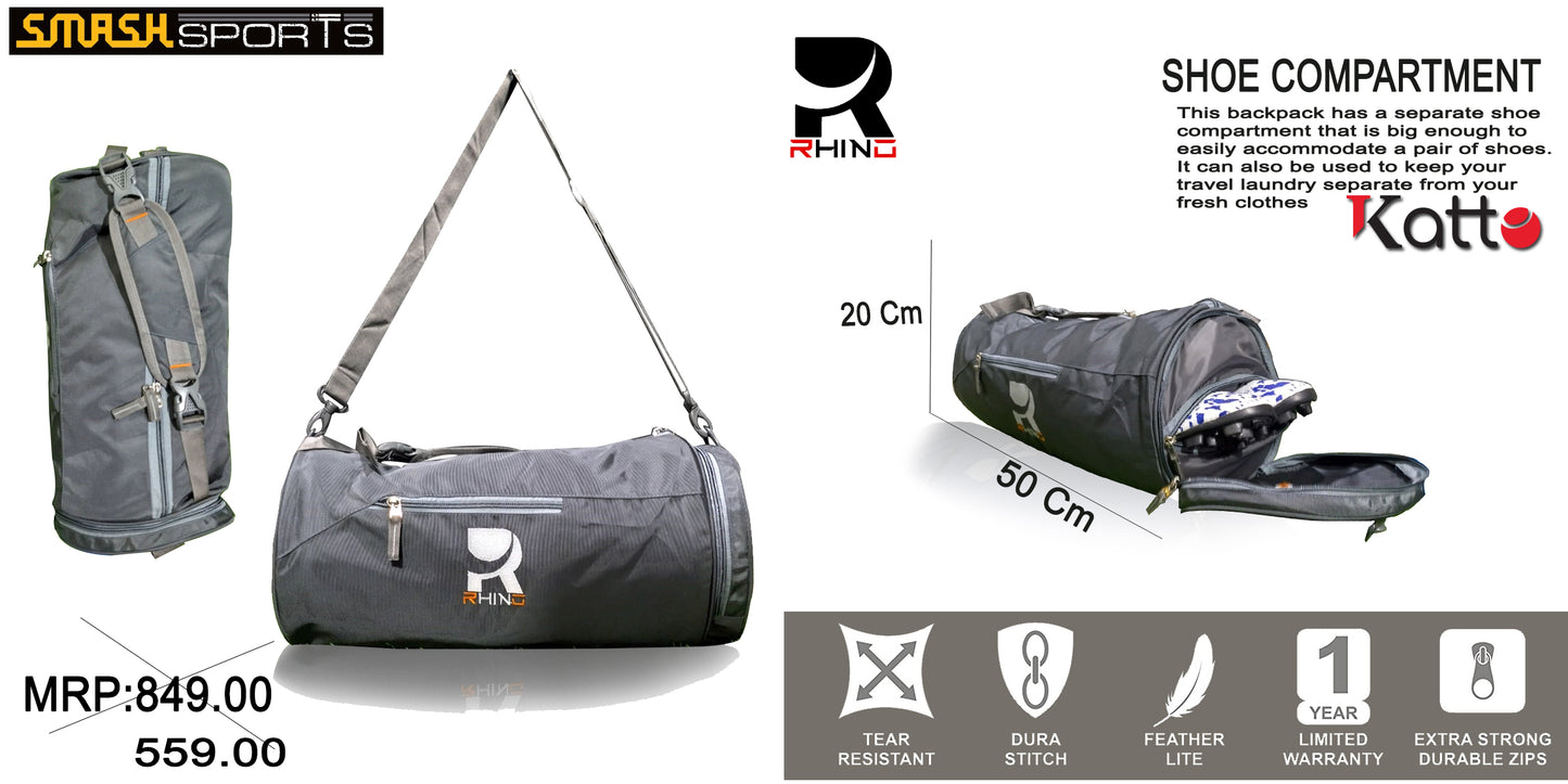 RHINO Duffel Bag Gym Bag