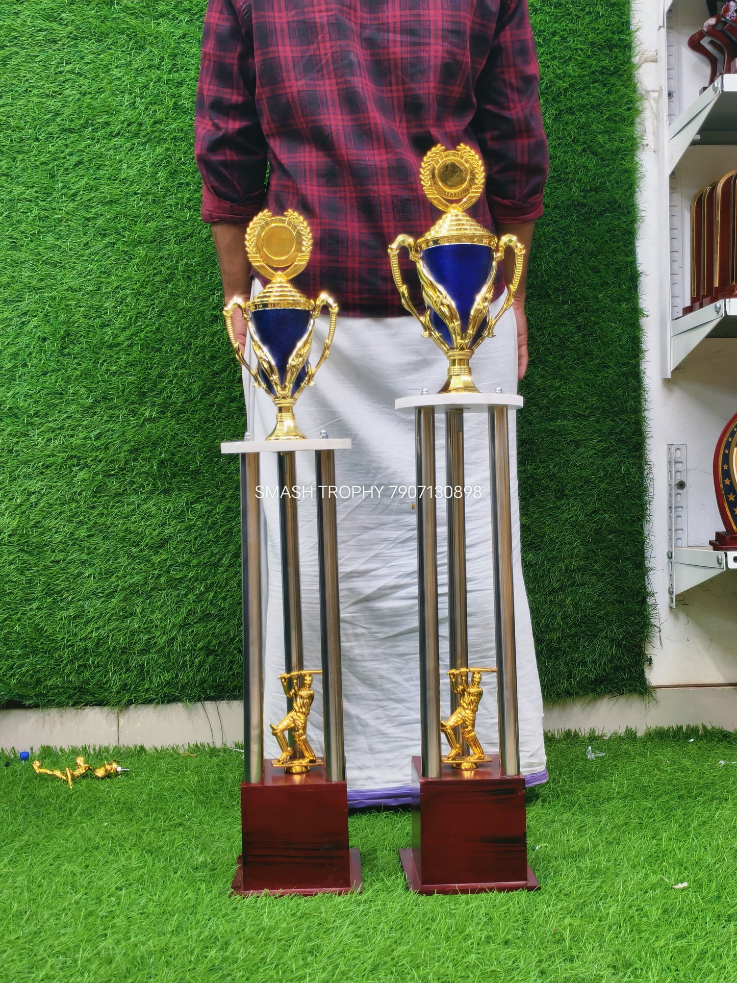COMBO OFFER Trophies 140-1650 3.2 ft cricket