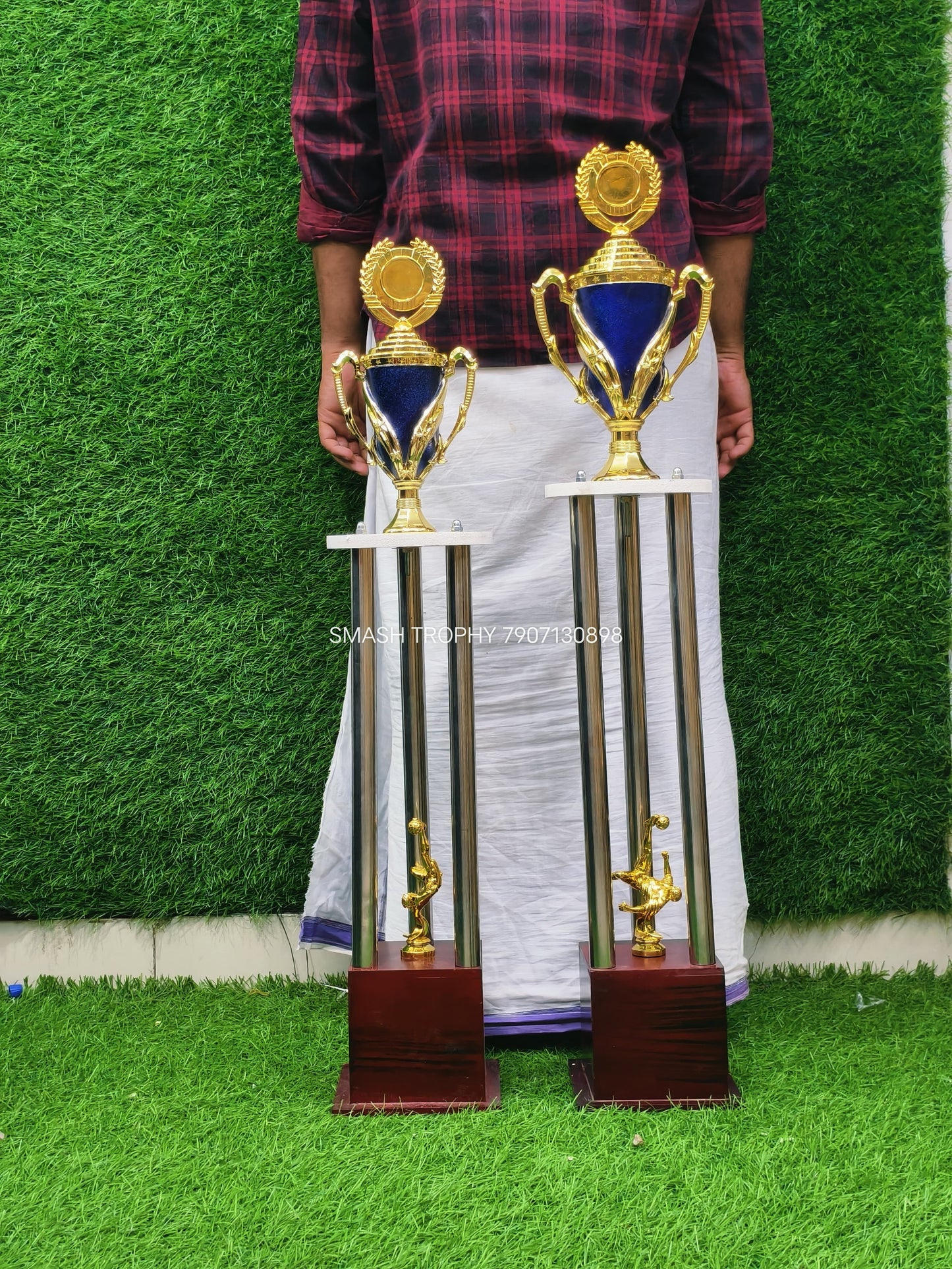 COMBO OFFER Trophies 140-1650 3.2 ft football