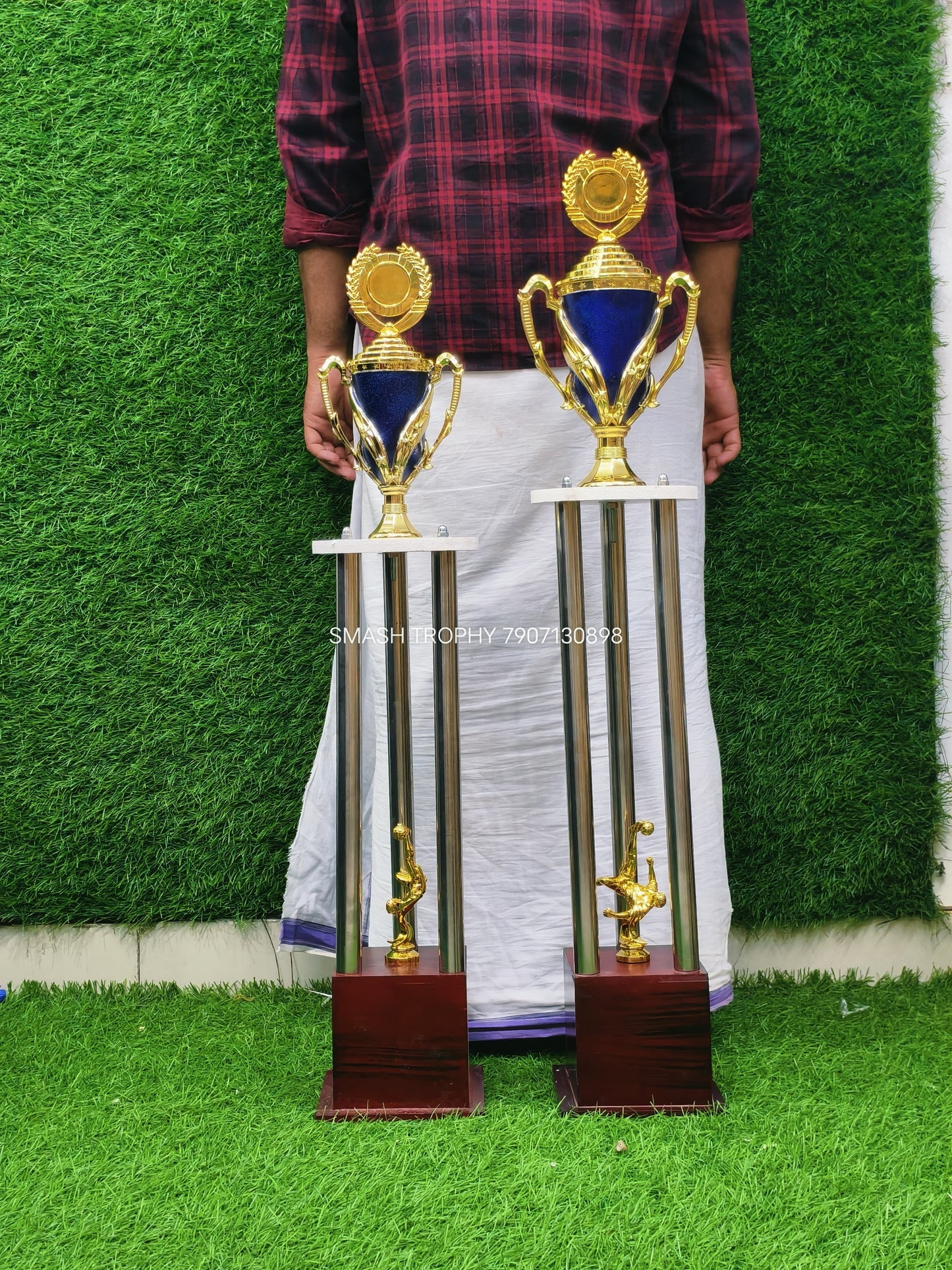 COMBO OFFER Trophies 140-1650 3.2 ft football