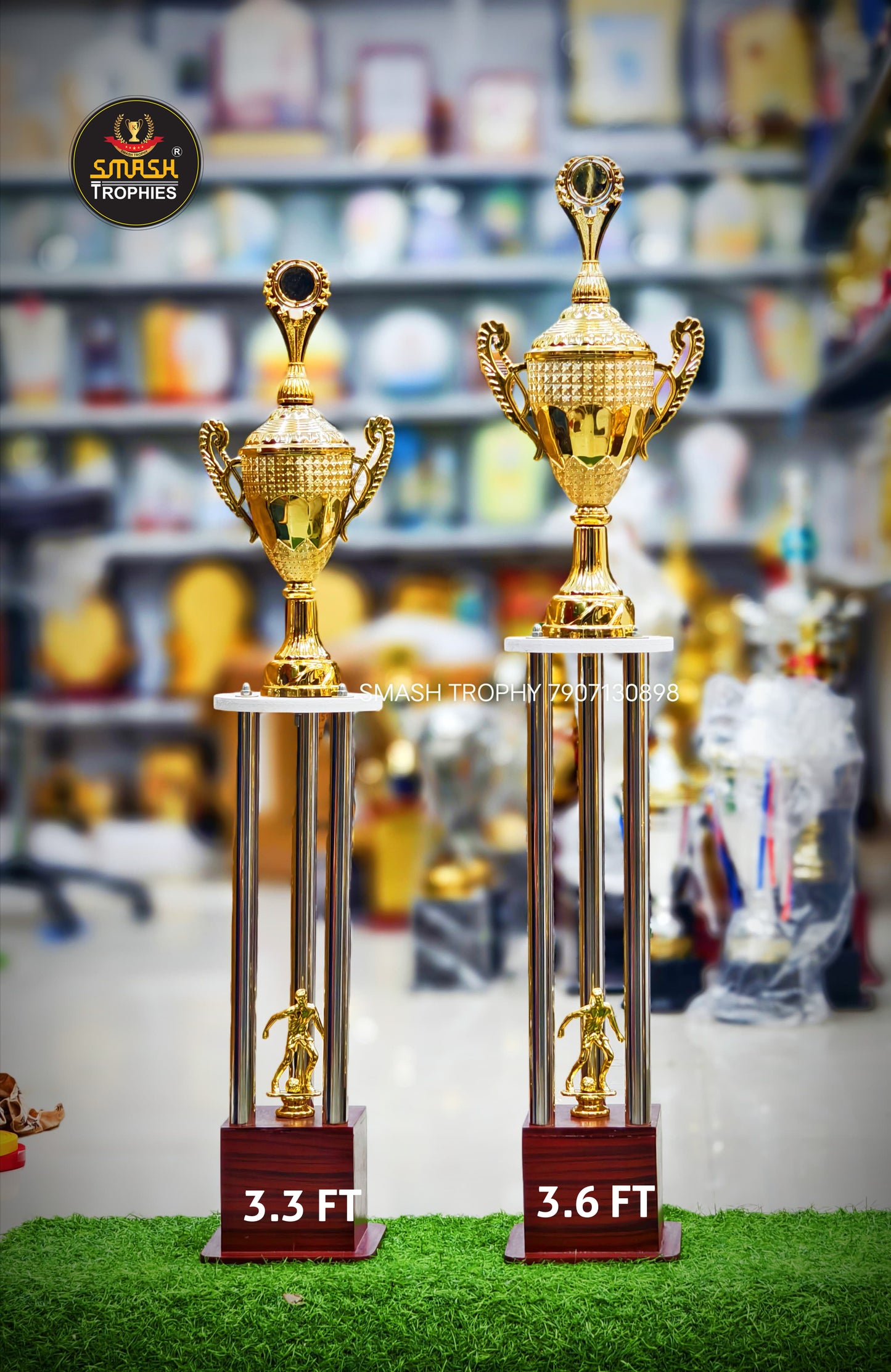 high quality plastic trophies MS750 - ST 2750 3.6 FT