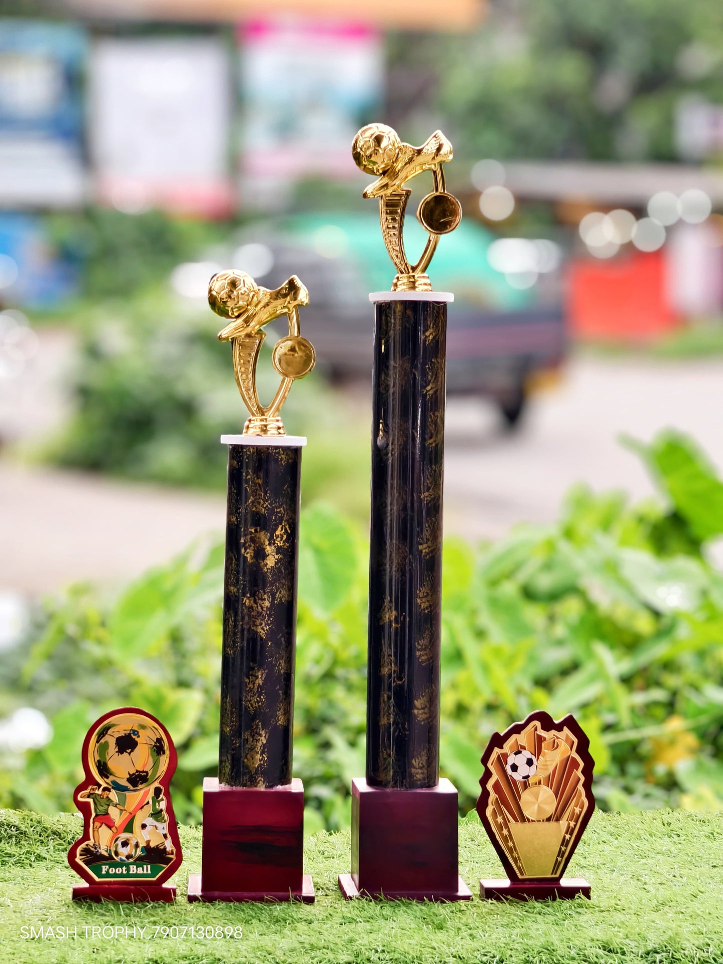 Very Low price big trophy D02-700  BLACK