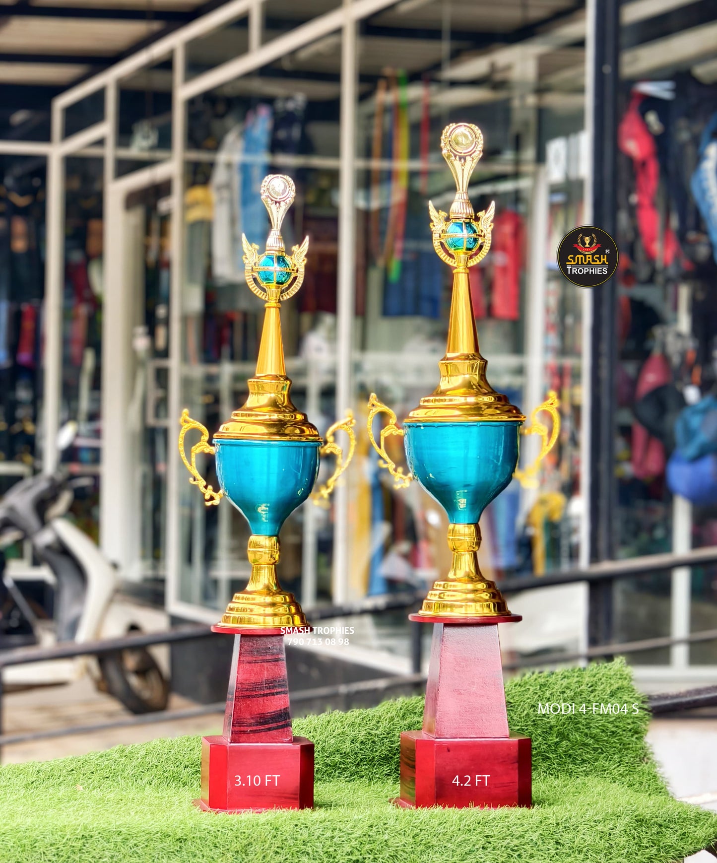 Metal trophies MODI 4-04  MS