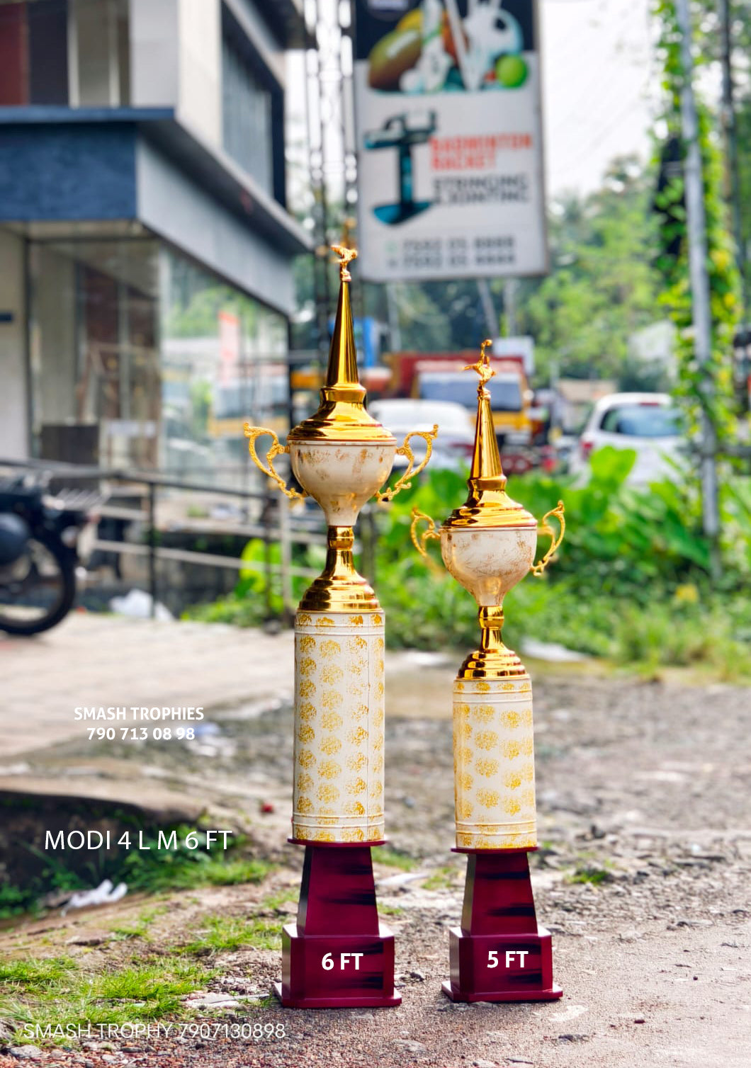 Metal trophies MODI 4 L M 6 FT
