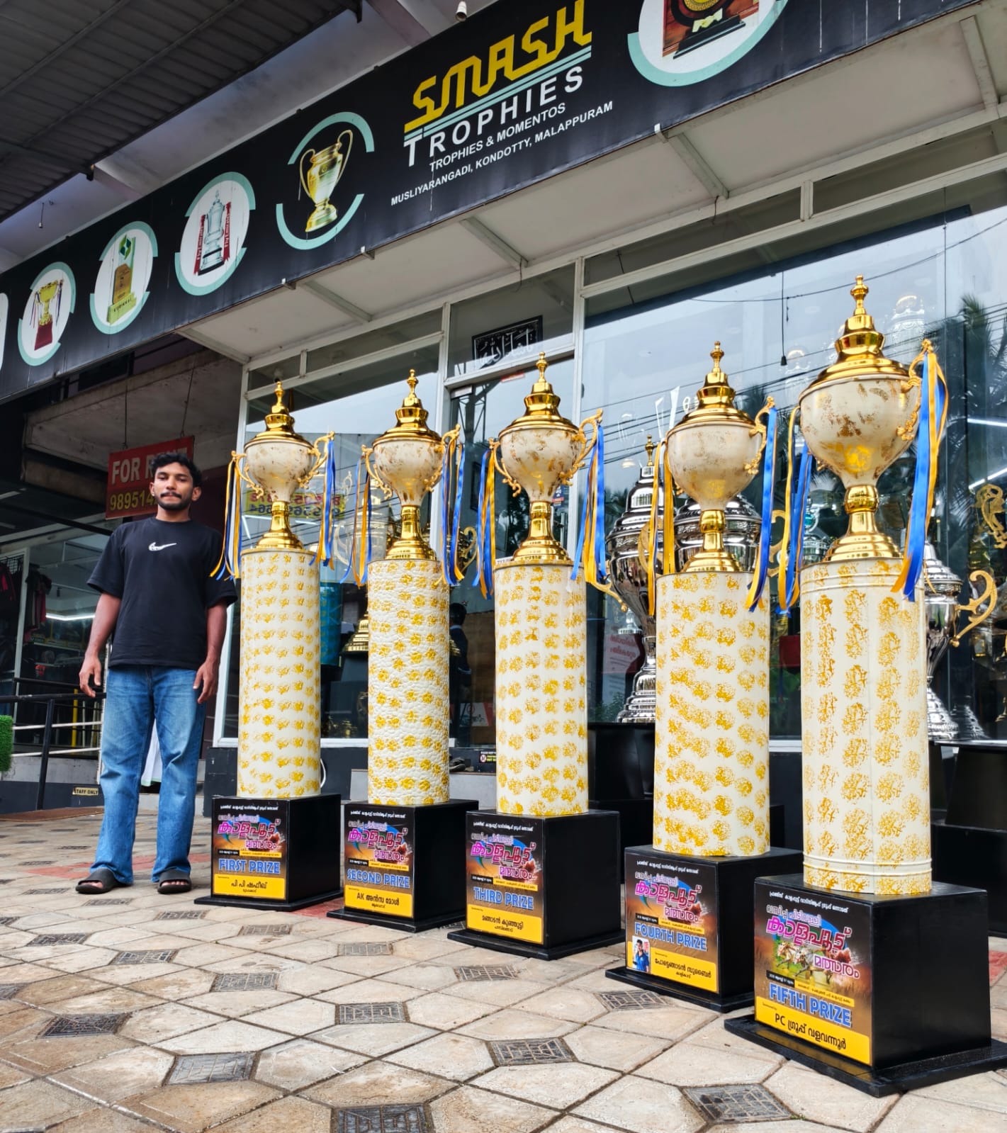 Metal trophies MODI 5 TR