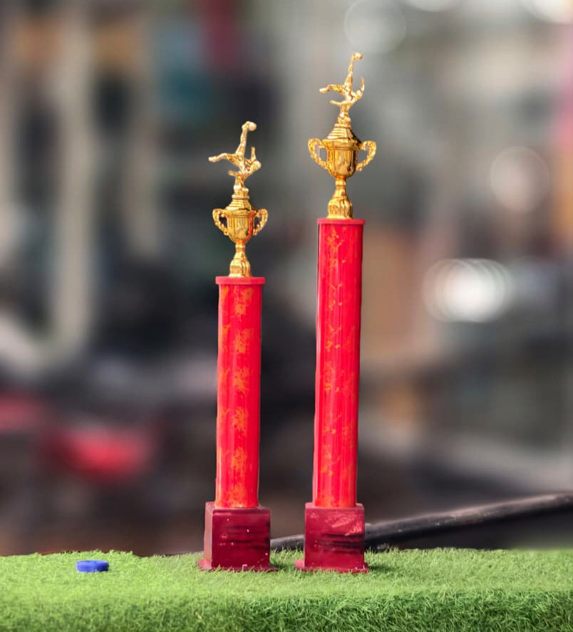 Plastic trophies 108-980 MS RED
