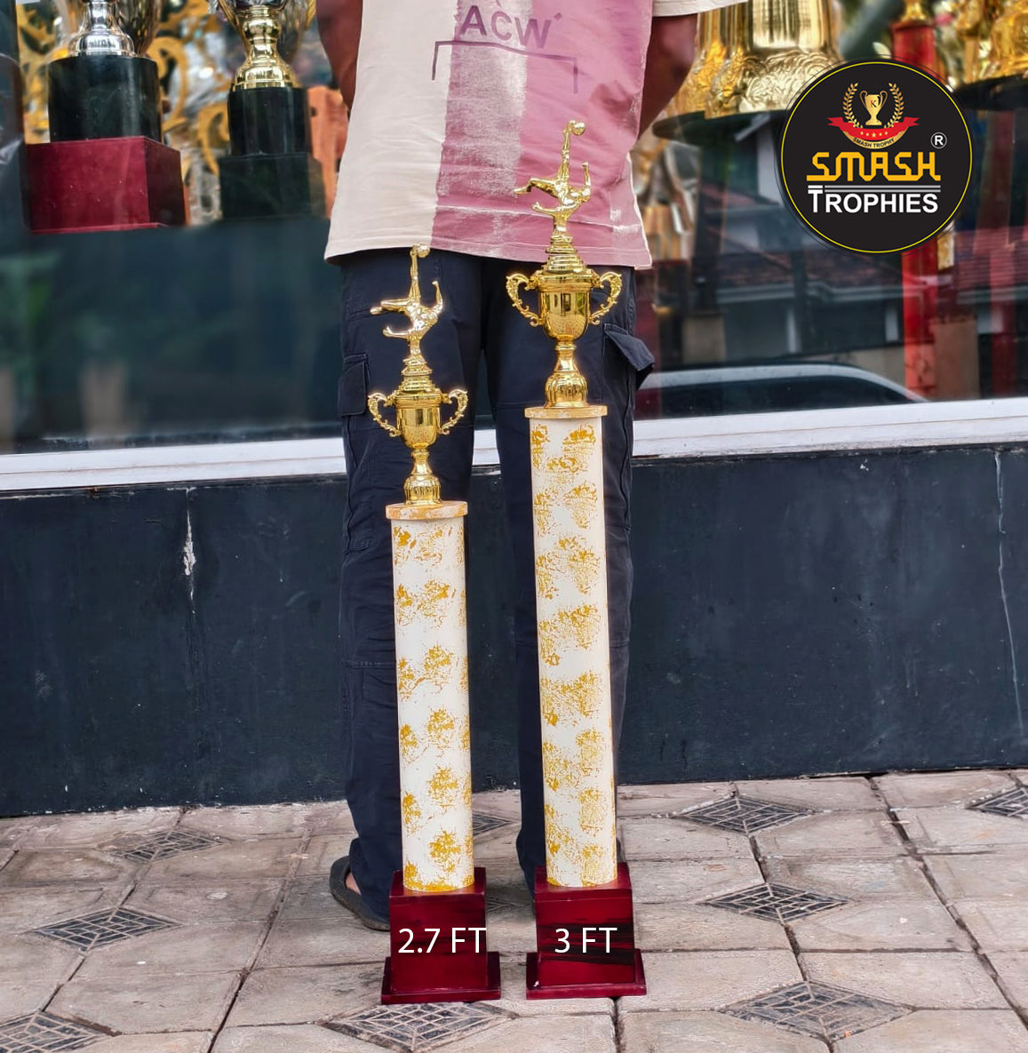 Plastic trophies 108-980 MS WITH