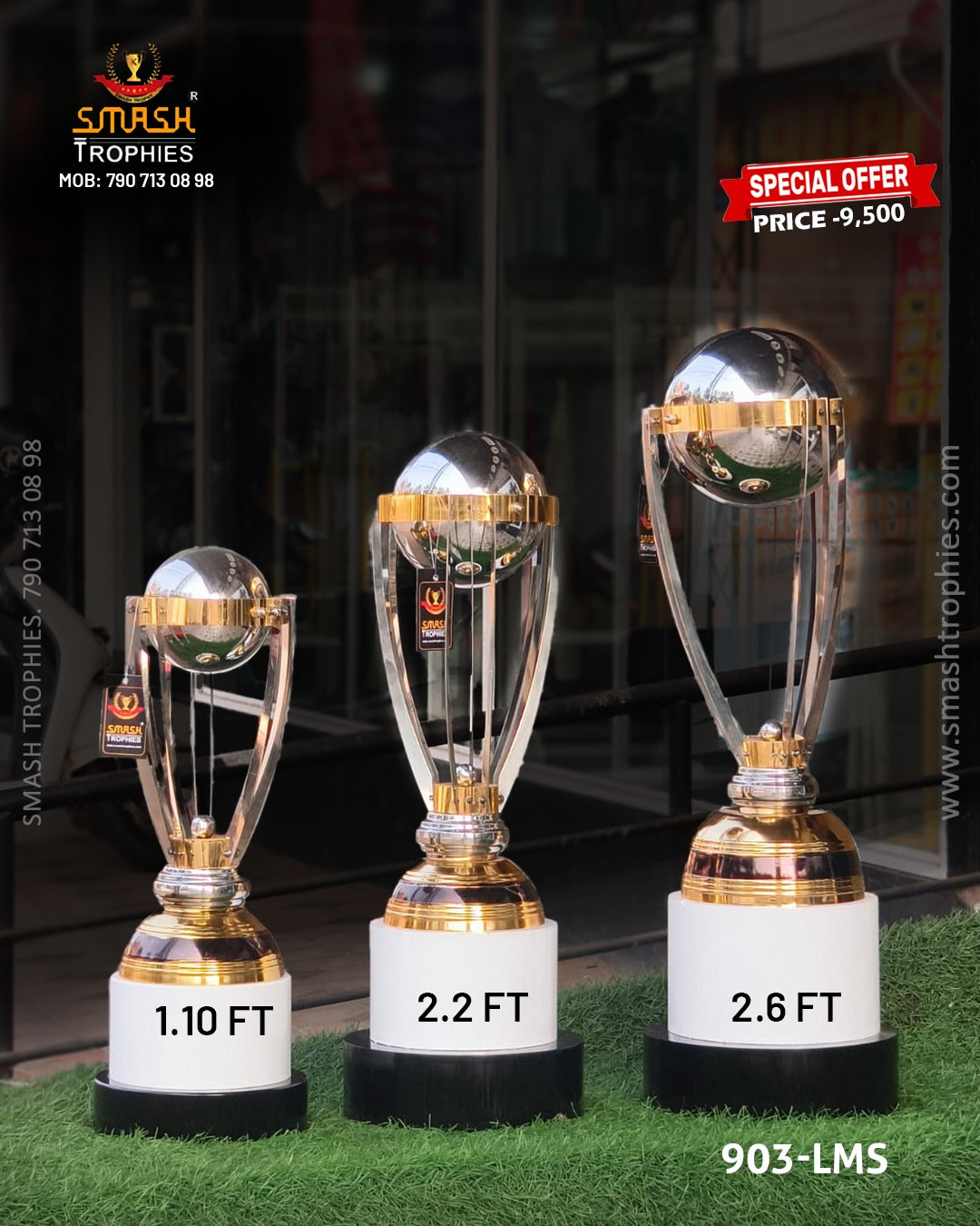 cricket trophy 903 LMS  9500
