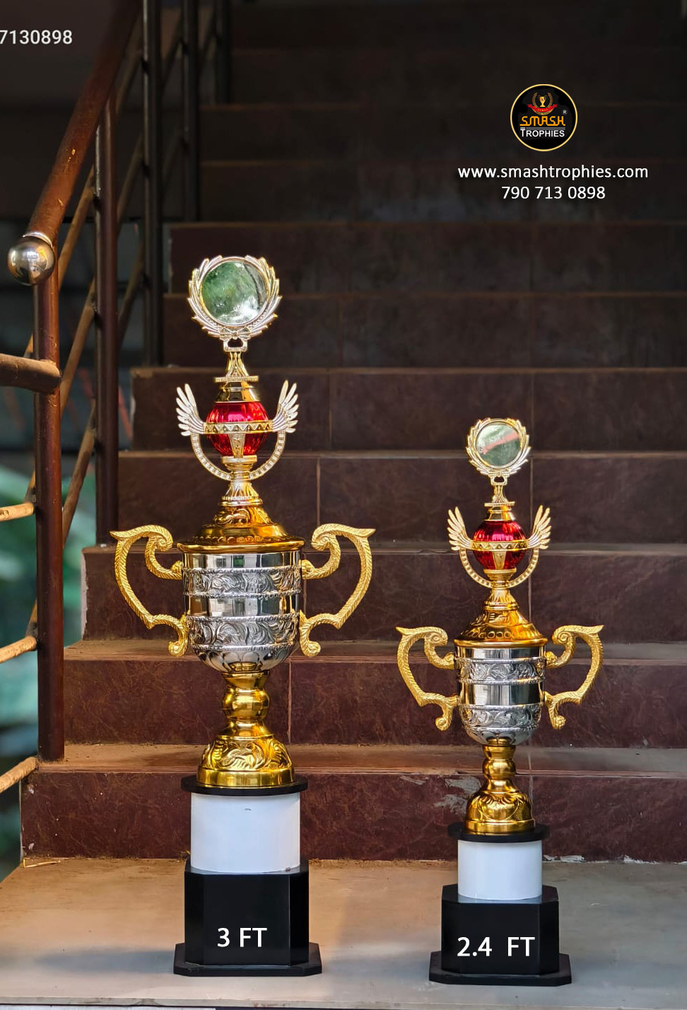 METAL GOLD &SILVER TROPHY MS 28-602 LS-4200