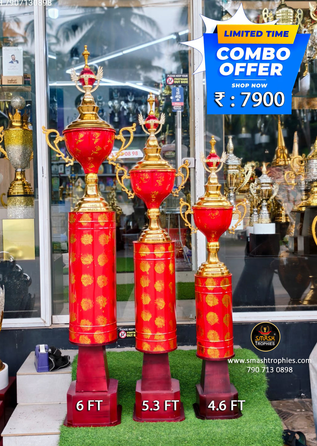 THE TITAN 3-TROPHY COMBO -7900