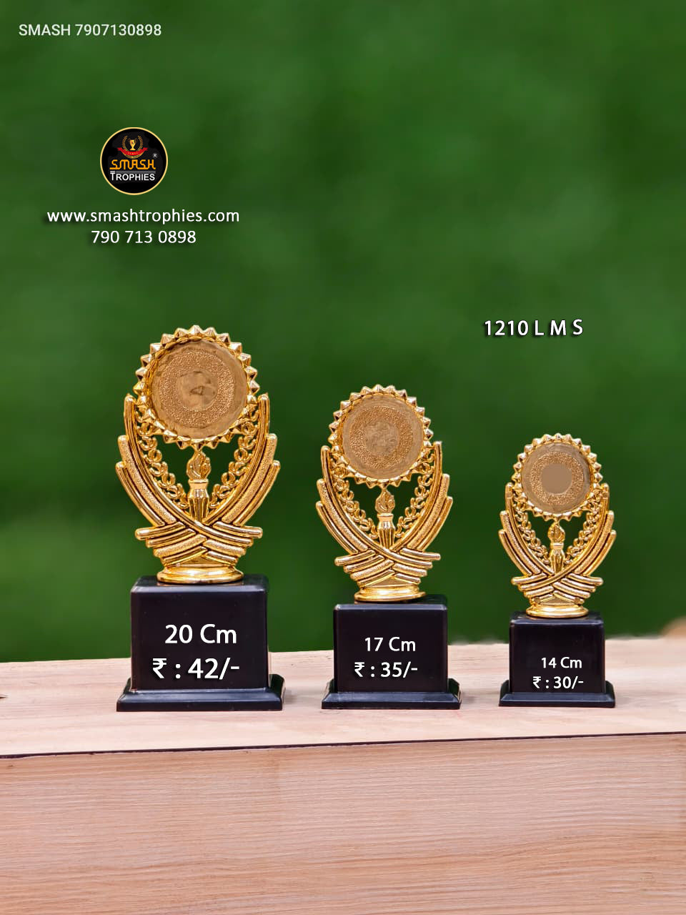 Winner Trophy Set (Pack of 3)  105