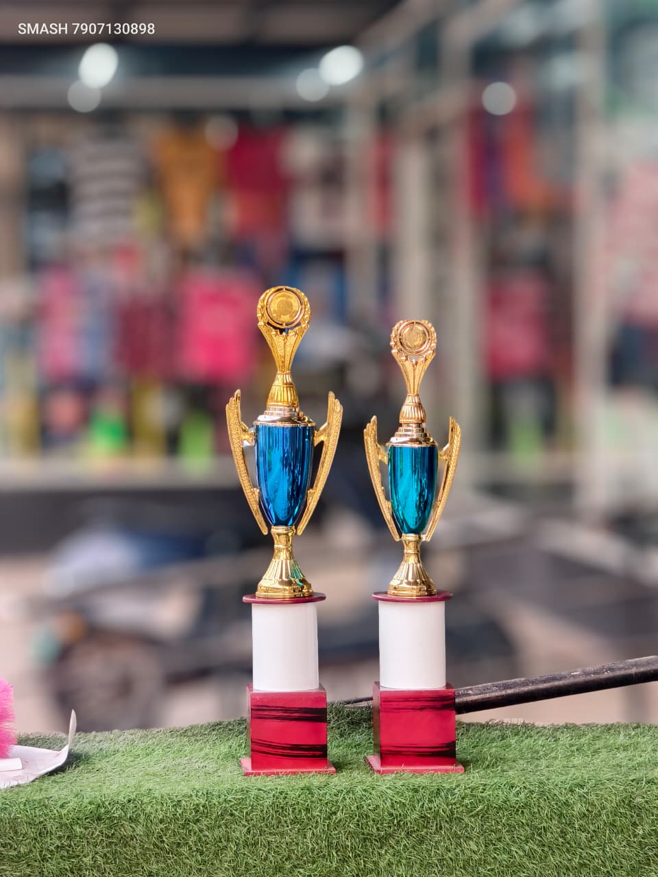 HIQUALITY FIBER TROPHY BLUE 1011-116 MS 1290