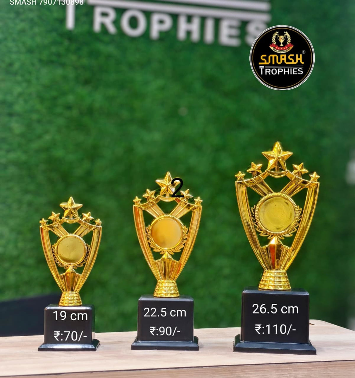114 LMS  Winner Trophy Set (Pack of 3)  250