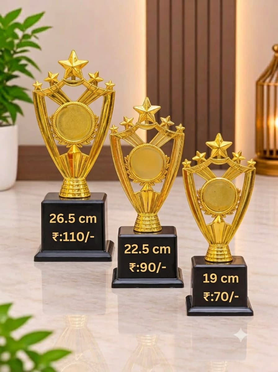 114 LMS  Winner Trophy Set (Pack of 3)  250