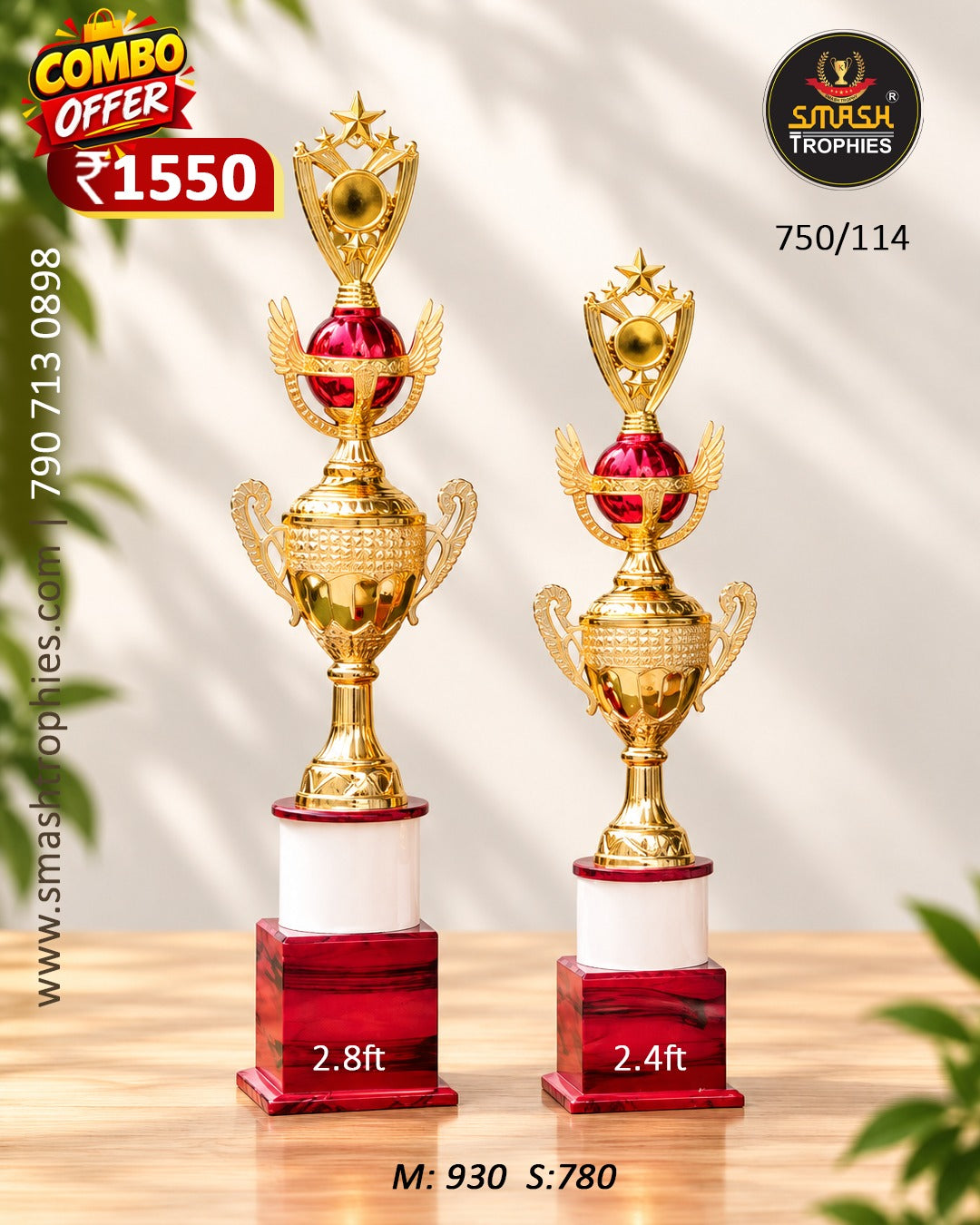 FIBER TROPHY MS750-144 MS 1550/-