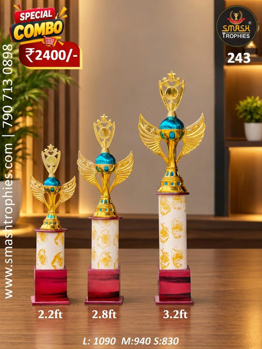 FIBER TROPHY 3 COMBO 243 LMS 2400/-