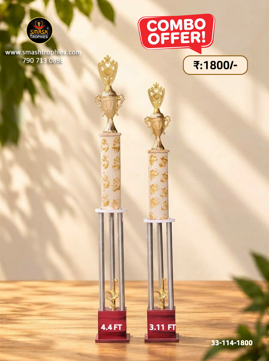 Plastic 2 Combo Trophy  33-114-1800