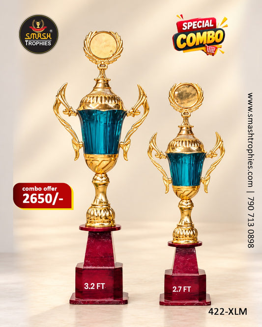 Plastic 2 Combo Trophy  422-LX-M 2650/-